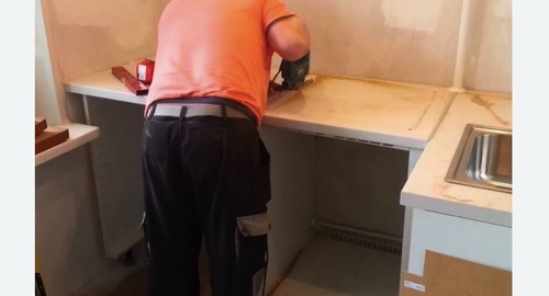 Сборка кухонного гарнитура. Туринск